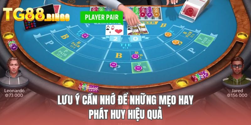 Lưu ý cần nhớ để những mẹo hay phát huy hiệu quả